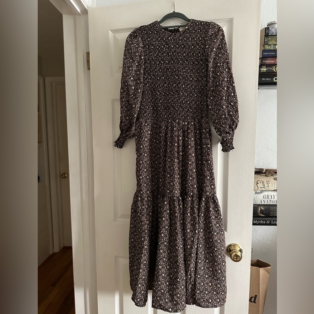 Piper & Scoot floral maxi dress with pockets